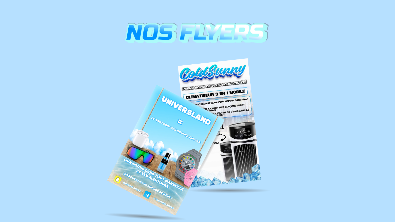 Création d’un Flyer Unique et Impactant – Design 100 % Personnalisé